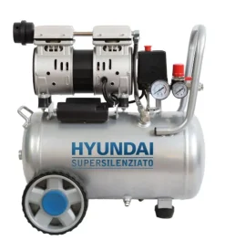 Compressore aria silenziato hyundai 24l 1hp - cod. 65700