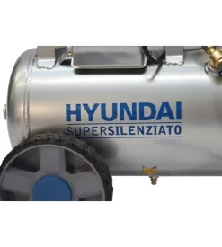 Compressore aria silenziato hyundai 24l 1hp - cod. 65700