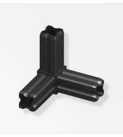 Congiunzione ad angolo 23.5 nero