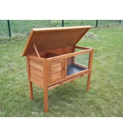 Conigliera da esterno in legno habrita "cl 1007" 91,5x45x70 cm
