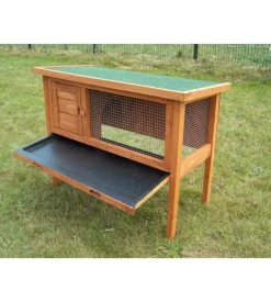 Conigliera da esterno in legno habrita 