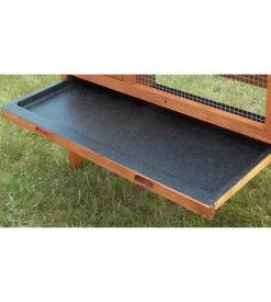 Conigliera da esterno in legno habrita 