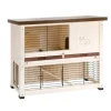 Conigliera in legno ferplast "ranch 100 basic",  92x47x81 cm