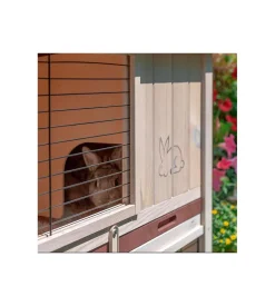 Conigliera in legno ferplast 
