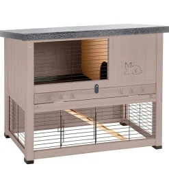 Conigliera in legno "ranch 100",  95x64,5x84,5 cm - ferplast