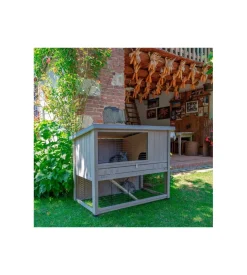 Conigliera in legno "ranch 100",  95x64,5x84,5 cm - ferplast