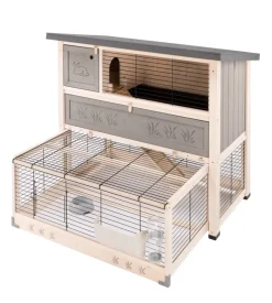 Conigliera in legno "ranch 120 max", 117x69x107 cm  - ferplast