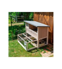 Conigliera in legno "ranch 120 max", 117x69x107 cm  - ferplast