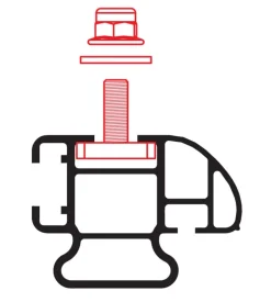 Connettori a “t” per barre kargo-plus  n99954