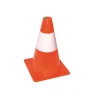 Cono segnaletico - bianco/rosso - h. 30 cm.