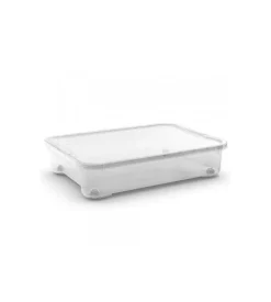 Contenitore con coperchio trasparente "tbox xxm" in plastica 54 lt 79,5x58x18 cm