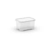 Contenitore con coperchio trasparente keter "tbox xxs" in plastica 26x18x14 cm