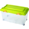 Contenitore in plastica con coperchio "iperbox" lt. 85 80x40x45 cm - bama