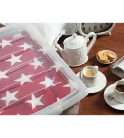 Contenitore spinning box xl trasparente