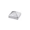 Copertura per pali a piramide 90 x 90 mm.