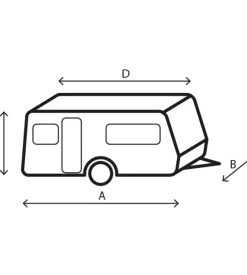 Copertura protettiva per caravan brunner 