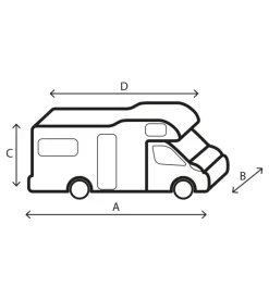 Copertura protettiva per camper brunner