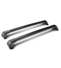 Coppia barre auto portatutto telescopiche in alluminio - 95 cm  y8050220