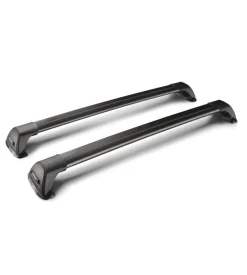 Coppia barre auto portatutto telescopiche in alluminio - 85 cm  y8050218