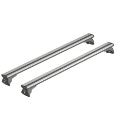 Coppia barre portatutto in alluminio silenzio in-rail - m - 120 cm  n15105
