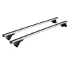 Coppia barre portatutto in alluminio in-rail alu - m - 120 cm  n15055