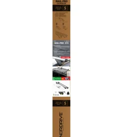 Coppia barre portatutto in alluminio rail pro - s - 108 cm  n15034