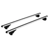 Coppia barre portatutto in alluminio rail pro - l - 127 cm  n15036