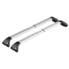Coppia barre portatutto snap alu telescopiche in alluminio - l - 100÷136 cm  n15017