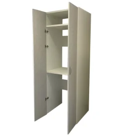 Coppia di ante per mobile lavatrice e asciugatrice, 203x70x0.2 cm