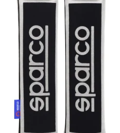 Coppia di cuscinetti passacintura universali per auto sparco "opc12120001" neri