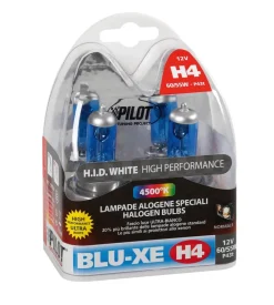 Coppia lampade h4"blu-xe"60/55w pilot  58184