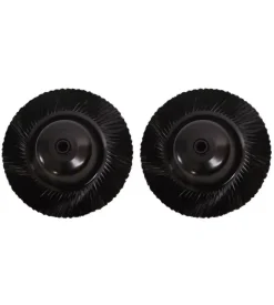 Coppia spazzole di ricambio essenza per spazzatrice raggio 55 cm