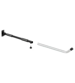 Coppia supporti da parete per box tetto tipo 2, orizzontale  n60051 - nordrive