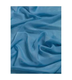 Coppia tendine boucle soft blu 70x150