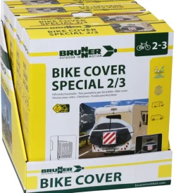 Copribicicletta idrorepellente per veicoli brunner "bike cover special 2/3" 190x42/50x130 cm