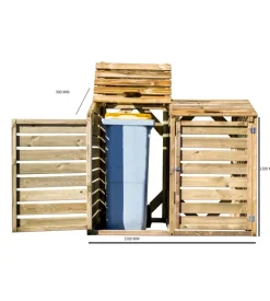 Copribidoni spazzatura habrita 