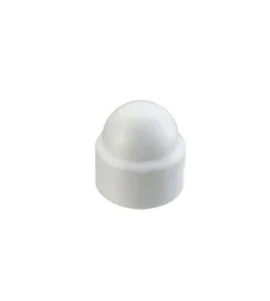 Copribulloni in plastica m12 bianco - 8 pz.