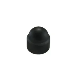 Copribulloni in plastica m12 nero - 8 pz.