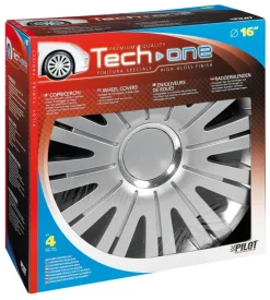 Copricerchi per auto active silver - ø 16" pilot  31558