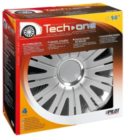 Copricerchi per auto active silver - ø 14" pilot  31556