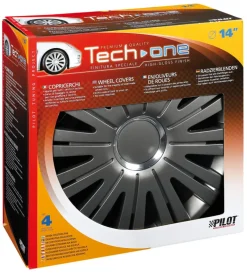 Copricerchi per auto active grafite - ø 14" pilot  31561