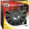 Copricerchi per auto active grafite - ø 15" pilot  31562