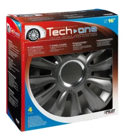 Copricerchi per auto "avalone" pro dark - ø 16"  31533