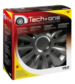 Copricerchi per auto "avalone" pro dark - ø 15"  31532