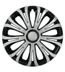 Copricerchi per auto "avera" silver & black - ø 15" pilot  31617
