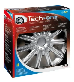 Copricerchi per auto nero - ø 16"  31513