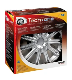 Copricerchi per auto nero - ø 14"  31511