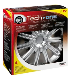 Copricerchi per auto nero - ø 15"  31512