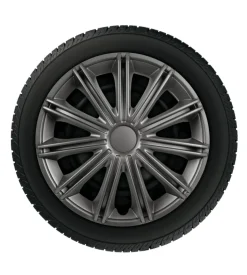 Copricerchi per auto nero dark - ø 13"  31515