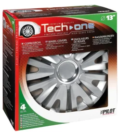 Copricerchi per auto "royal silver" - ø 13" pilot  31540